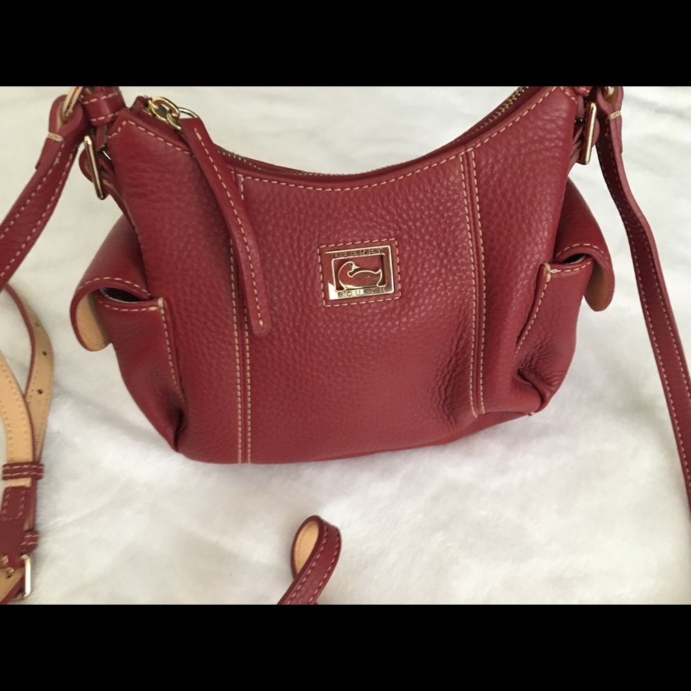 Dooney and Bourke red purse